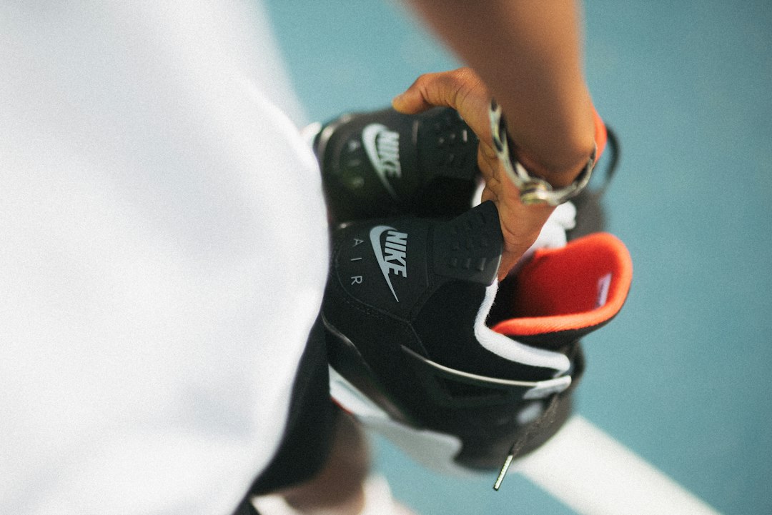 sneakers closeup detail