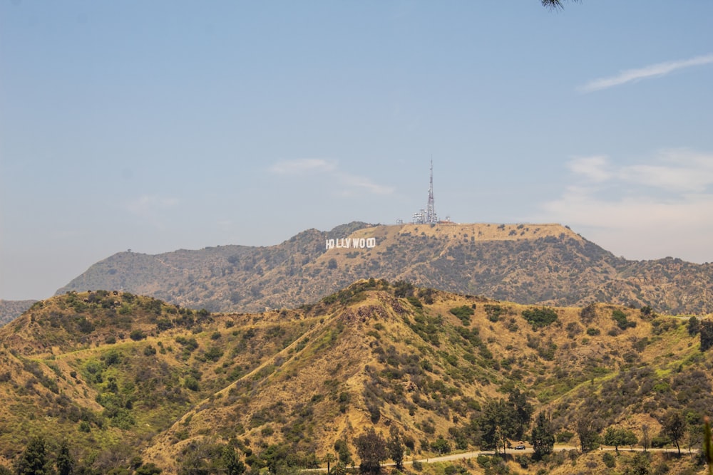 Photo de montagne hollywoodienne