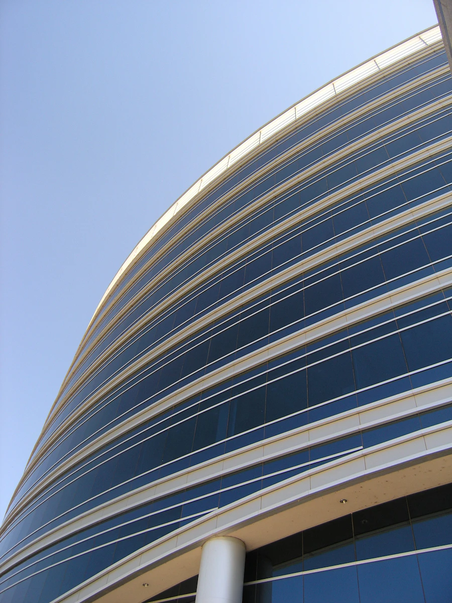 Commercial building exterior