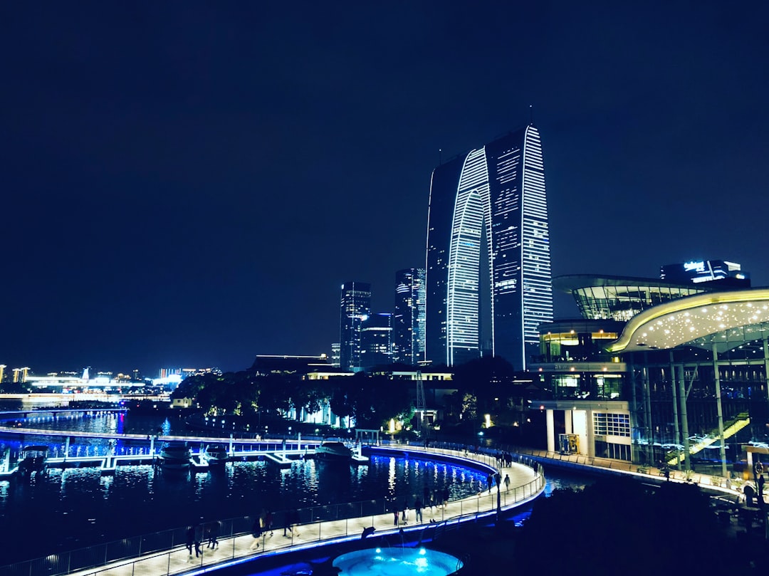 Landmark photo spot Zhong Tian Hu Pan Guang Chang Hongkou