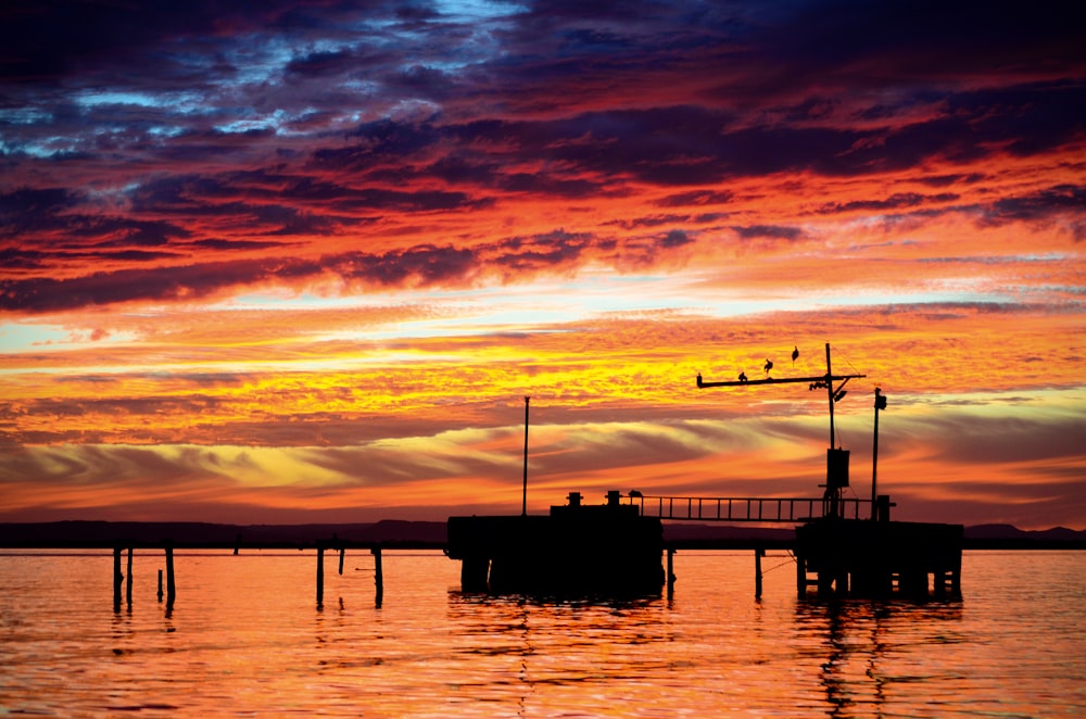 dock on ocean