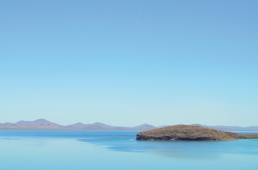 island and ocean during daytime