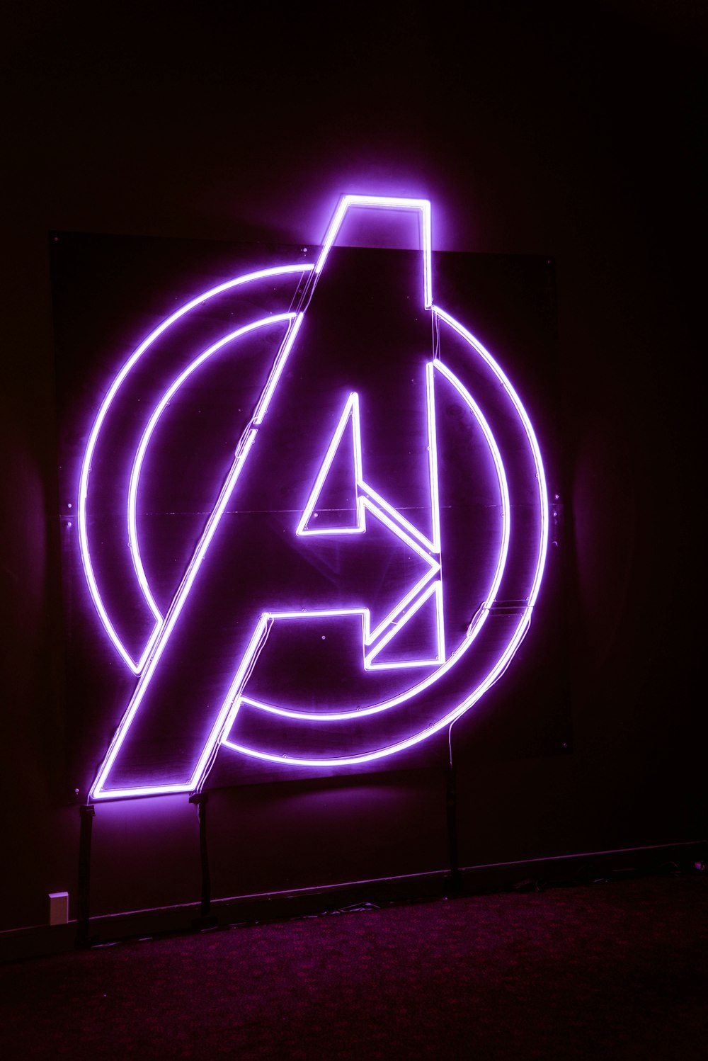 Avengers neon signage