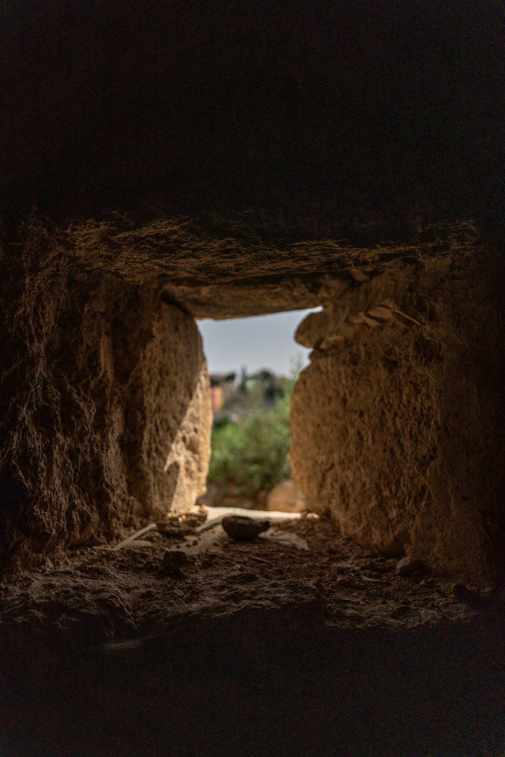 brown cave during daytime