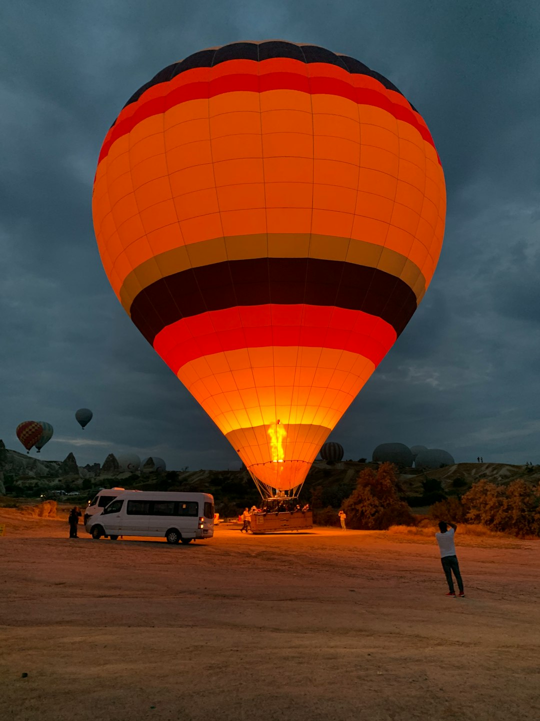 Hot air ballooning photo spot Cappadocia Kapadokya