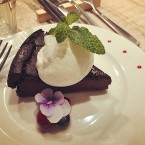 Chocolate Cake Slice