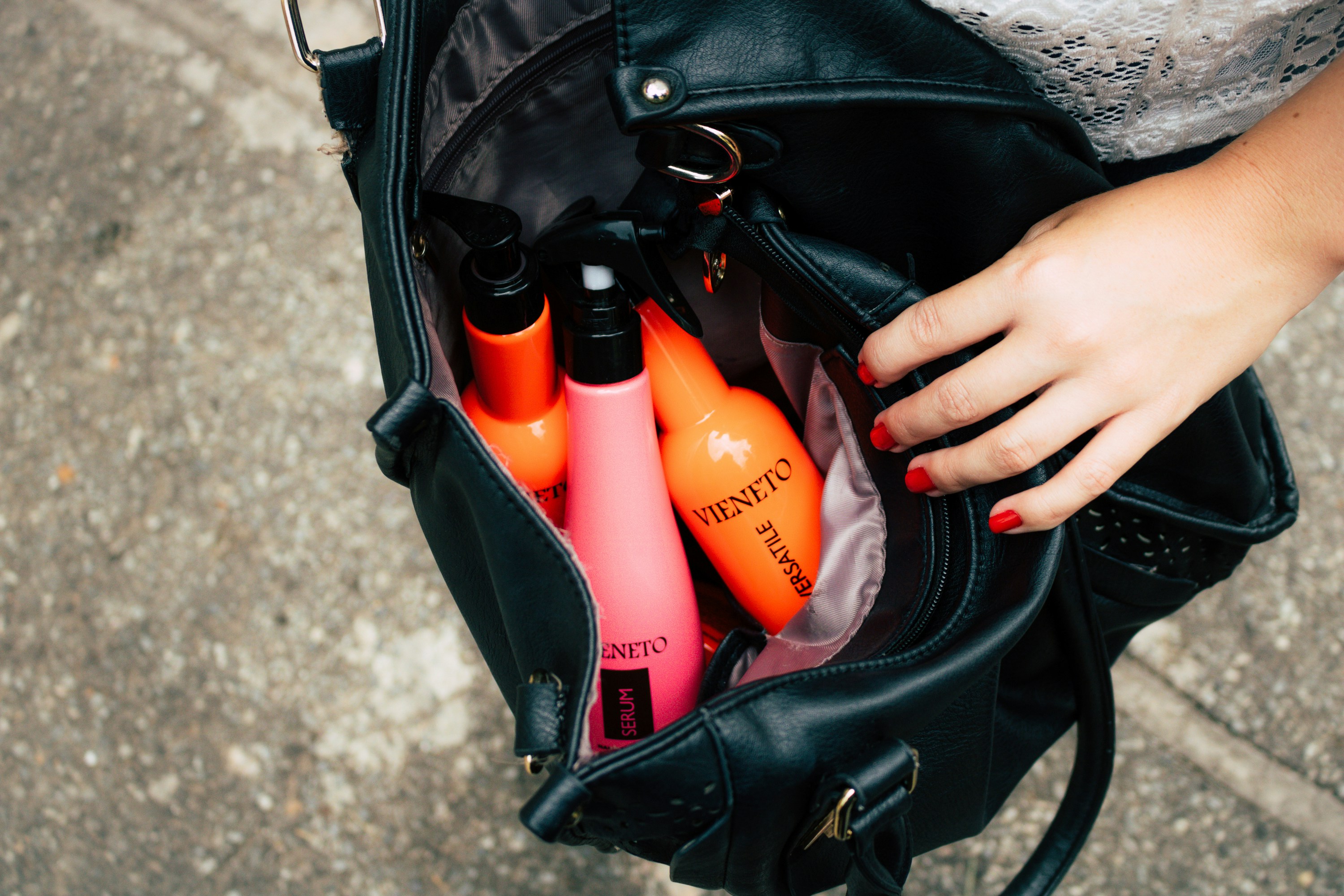 Professional hair care products recommended for white hair maintenance and color protection