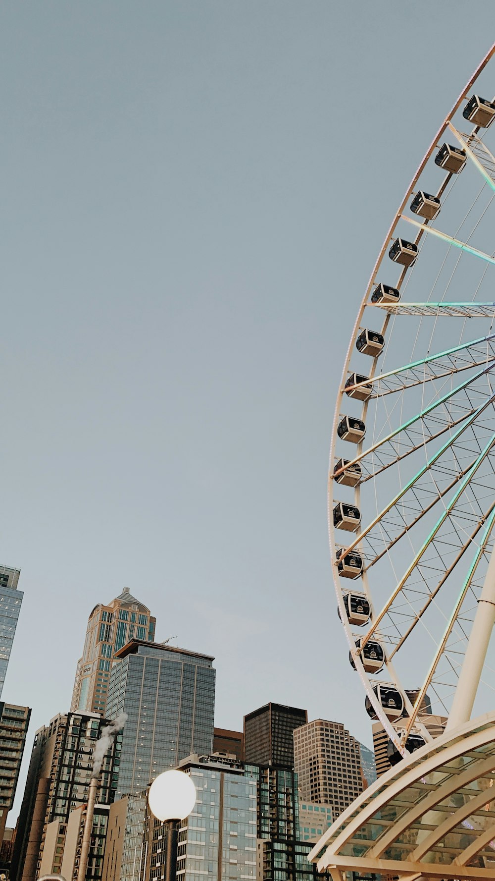 low angle photo of London Eye during daytime