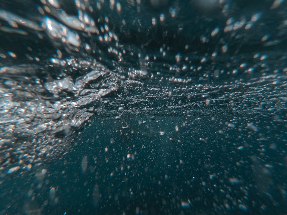 photo of water splash and droplets