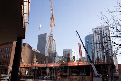 building construction during day