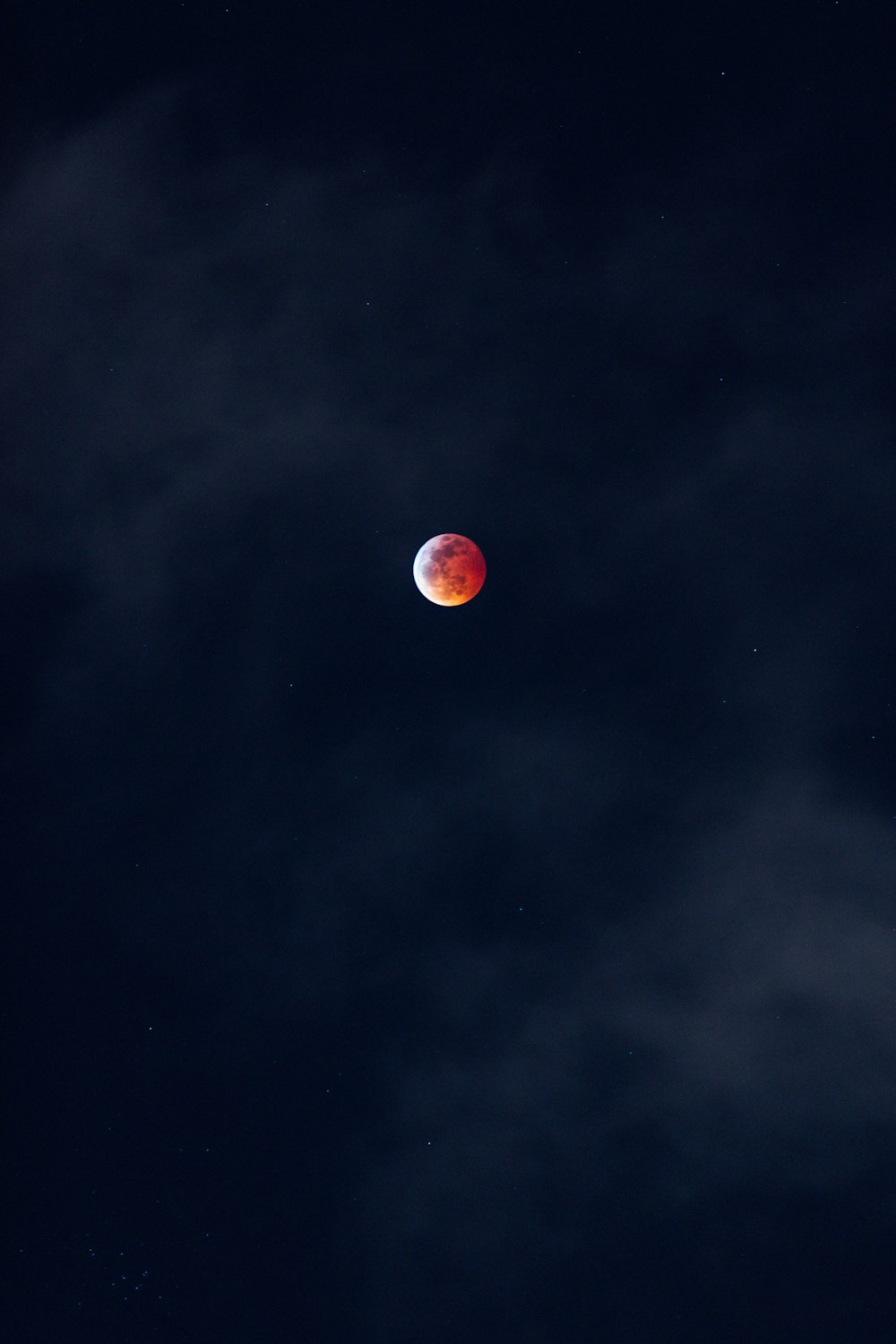 red and white full moon