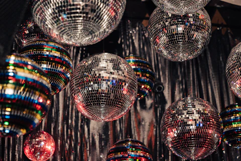assorted mirror balls lot