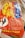 The image contains a package with vibrant red and blue labeling featuring Chinese characters. The package includes an image of a rooster, suggesting it contains poultry or is related to chicken products. The text appears to be informative, likely describing the product or brand.