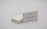 A stack of white business cards is placed on a plain surface, with one card prominently displayed at the front. The card features a quote in blue text that reads, 'The life of a designer is a life of fight: fight against the ugliness.' The name Massimo Vignelli is printed below the quote. The overall scene is minimalist and simple.