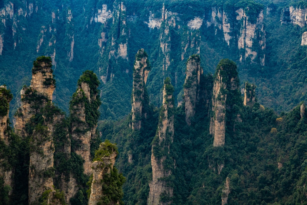 Montañas Zhangjiajie, China