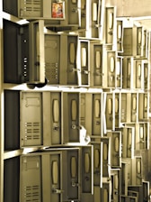 gray file cabinet