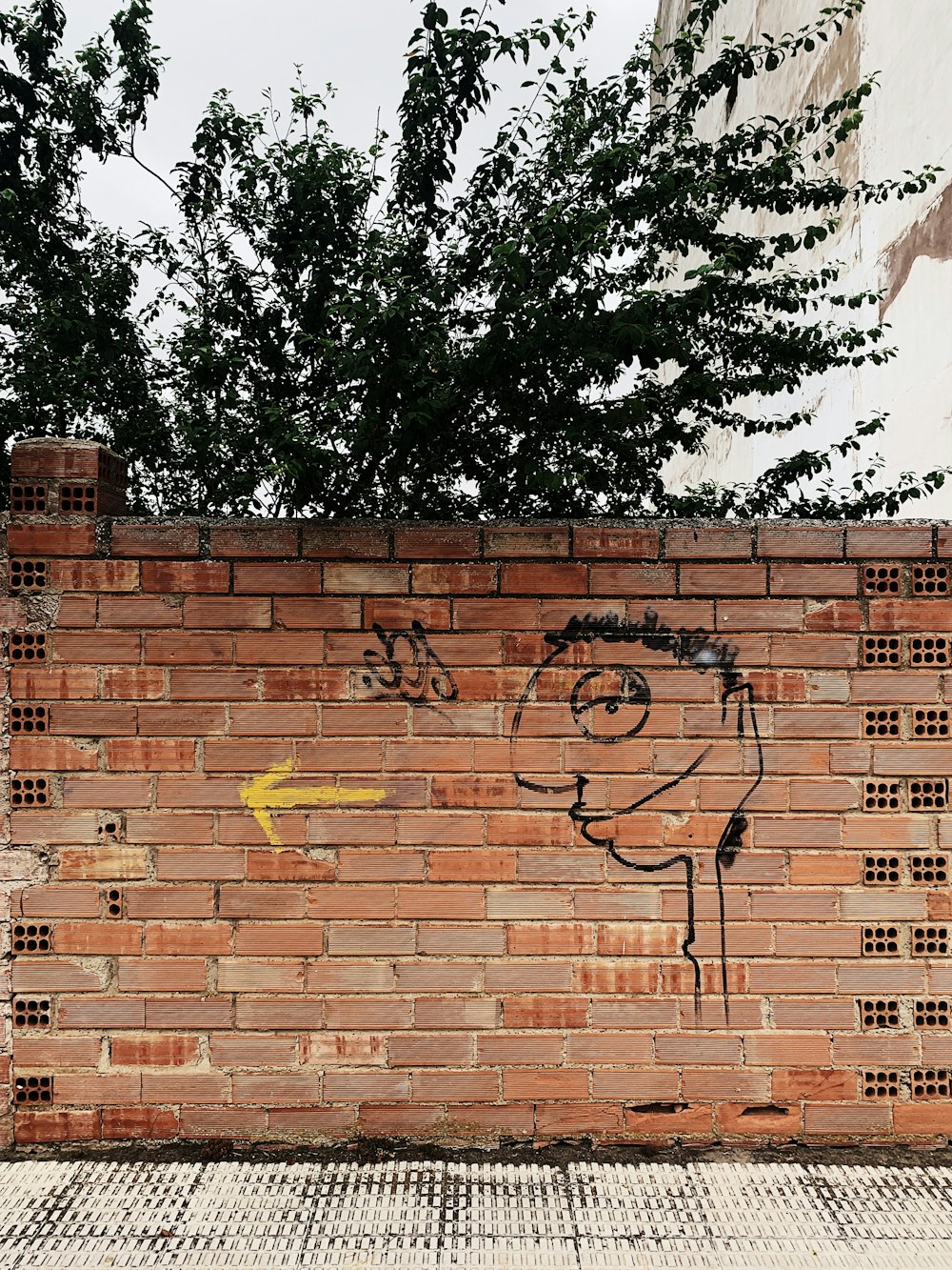 brown bricks wall