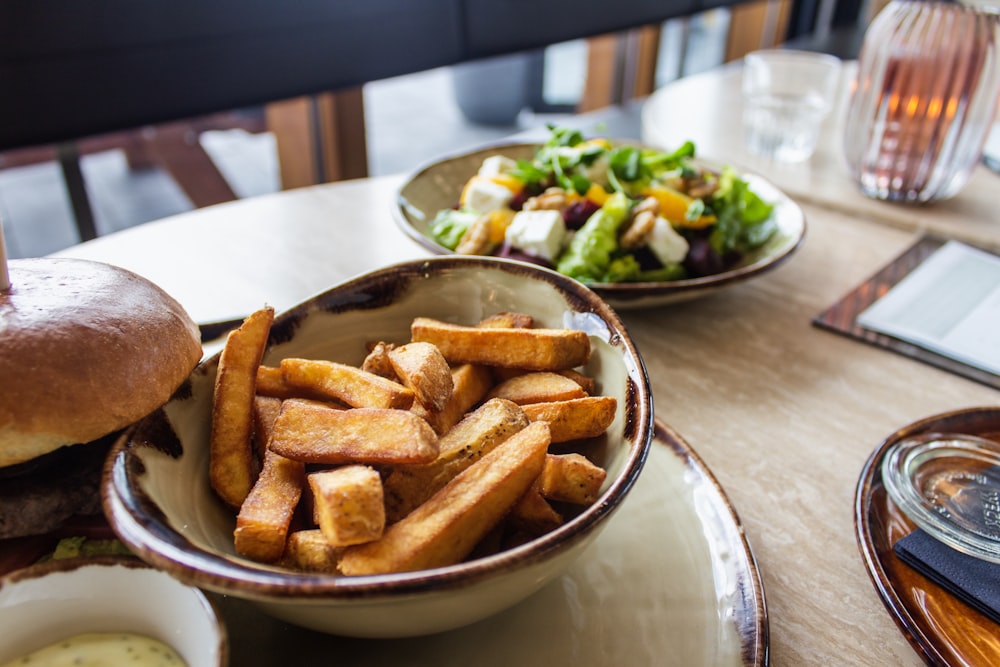 fried potatoes