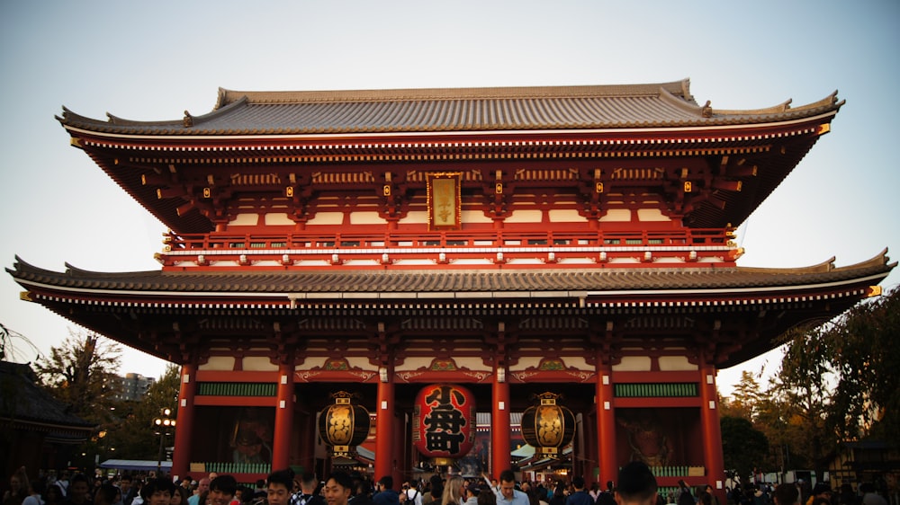 Hozomon temple at Tokyo Japan