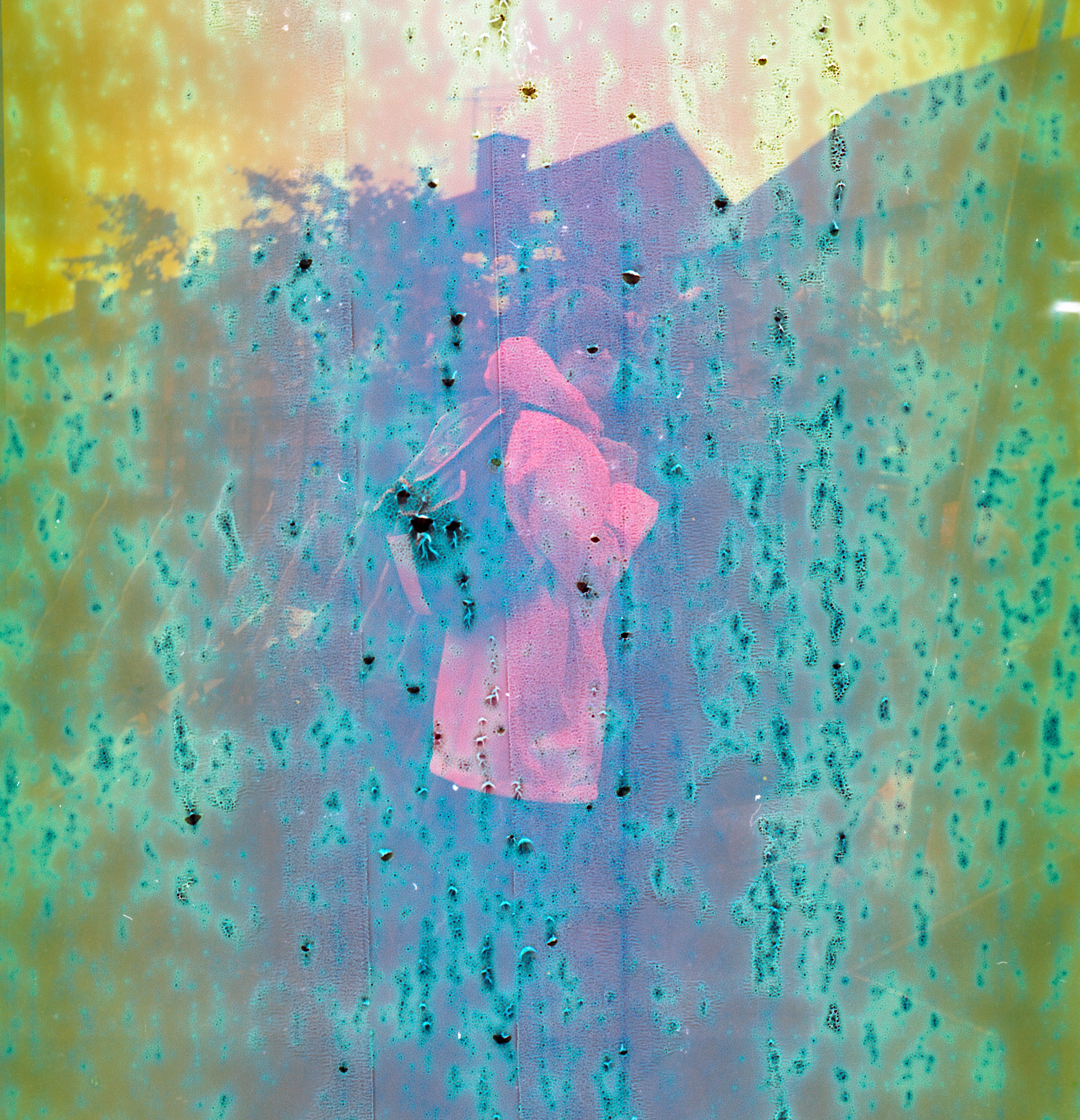 I bought a roll of unexposed film that expired in 1974 on eBay, but when it came it turned out the roll was already exposed!
So I sent it off to the lovely folks at Harman Lab who took on the challenge of developing this 45 year old roll of film.
Here are the scans, completely unaltered in all their psychedelic glory. 