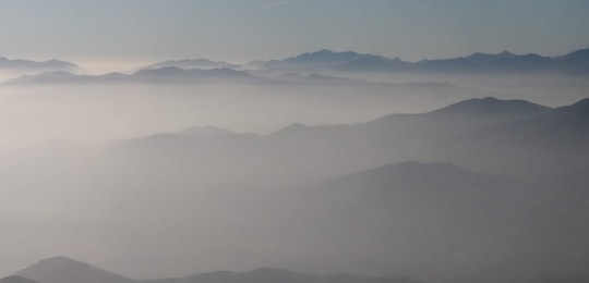 sea of clouds in La Serena Chile