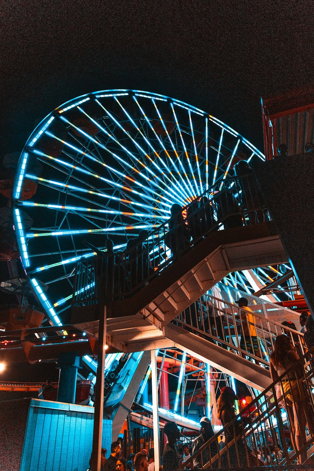 teal ferris wheel