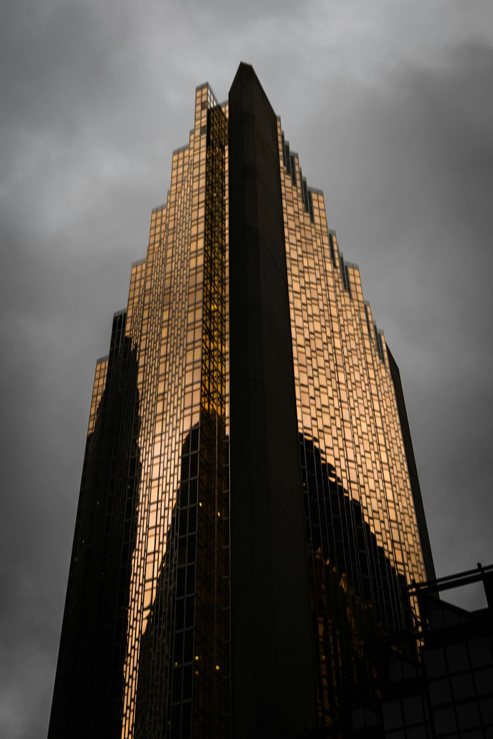 brown and black high rise building