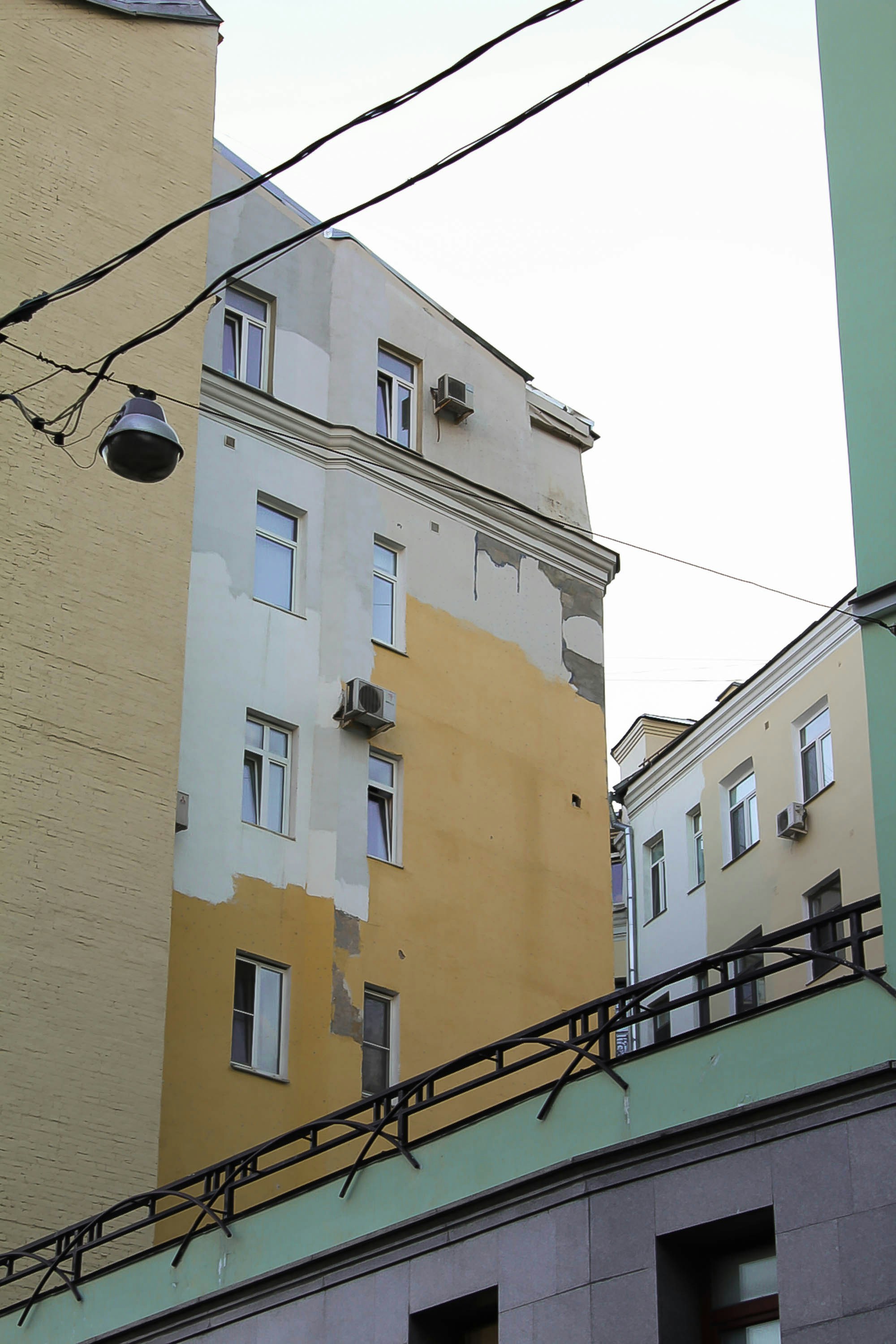 Streets in Moscow.