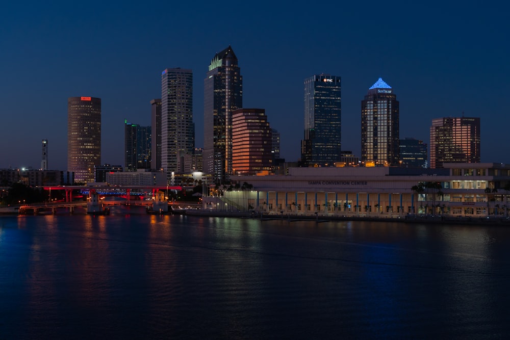 city buildings near sea