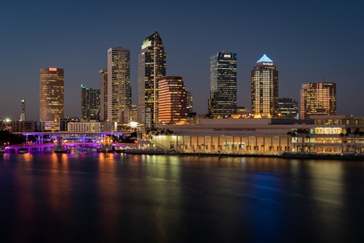 buildings near body of water