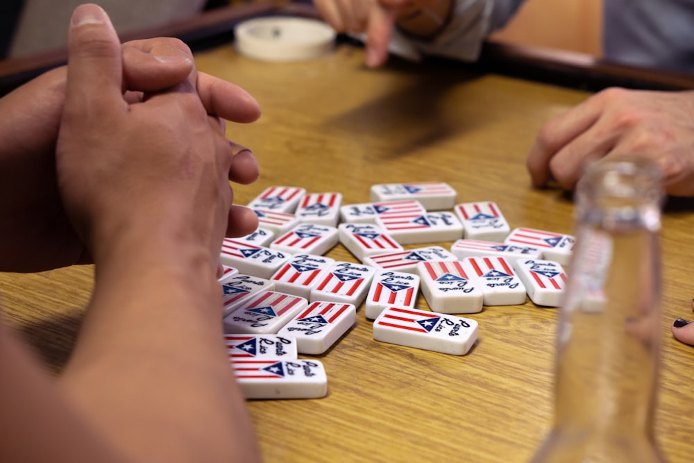 people playing blocks