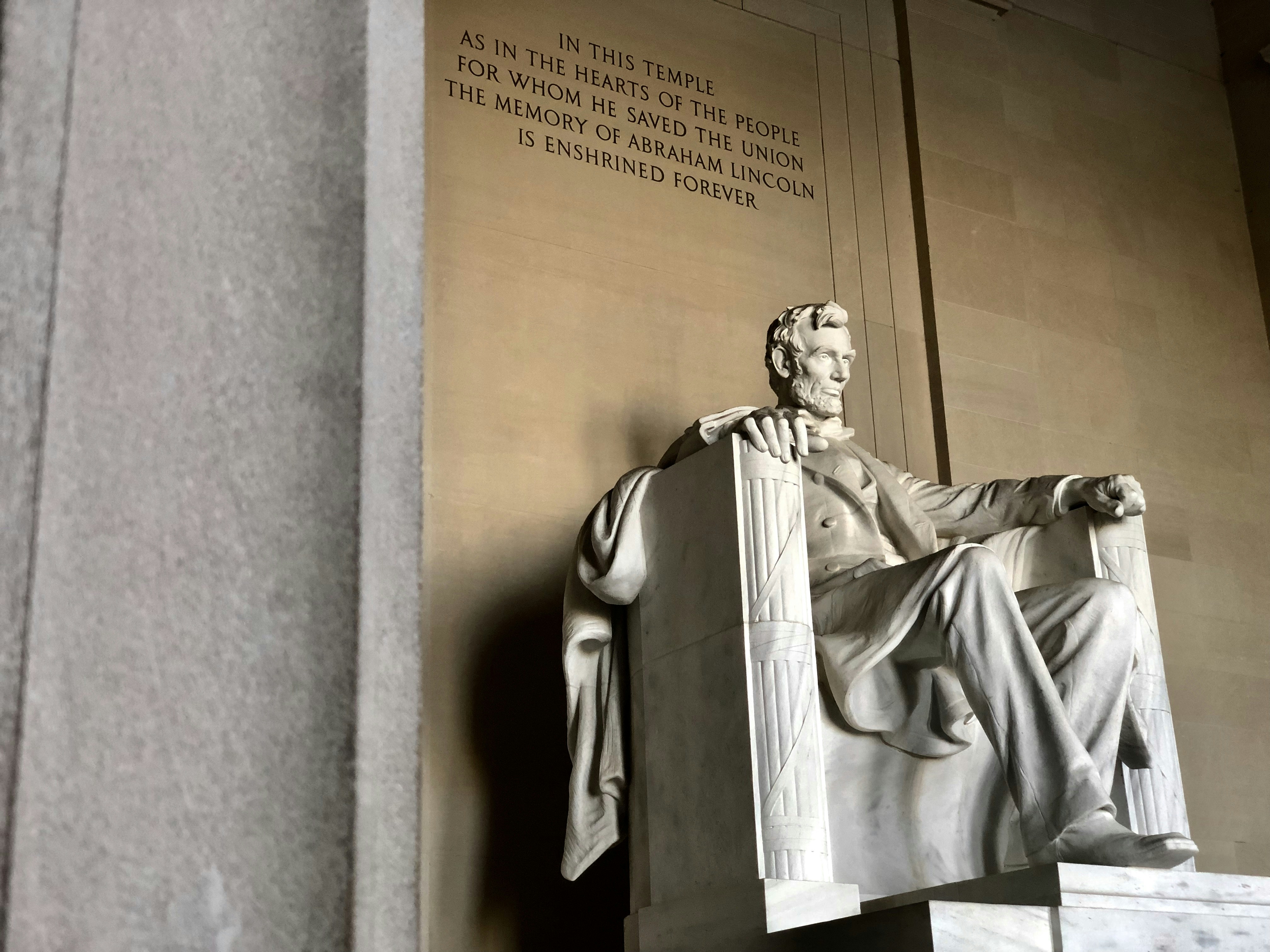 リンカーン記念像の写真 Unsplashで見つける茶色の無料写真