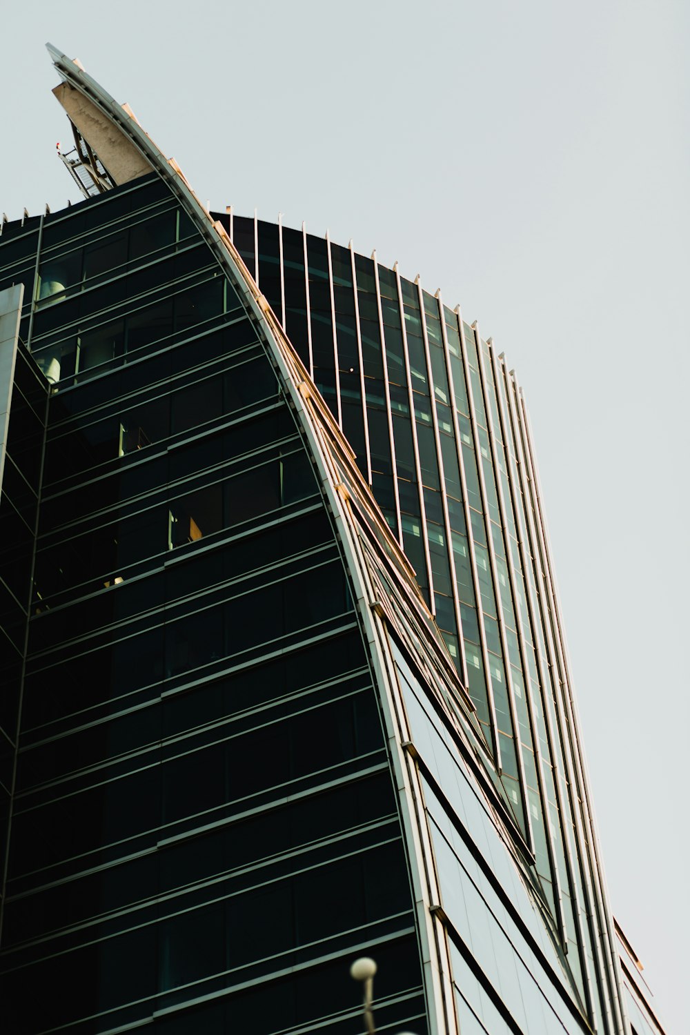 low-angle photography of building