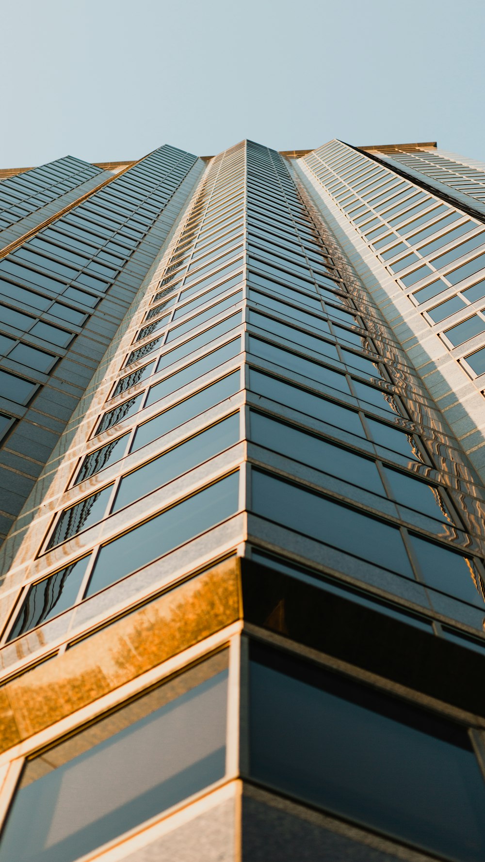 low-angle photography of high-rise building