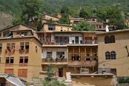 A peaceful view of Bol, the headquarters of Adifem, with local women engaging in community activities.