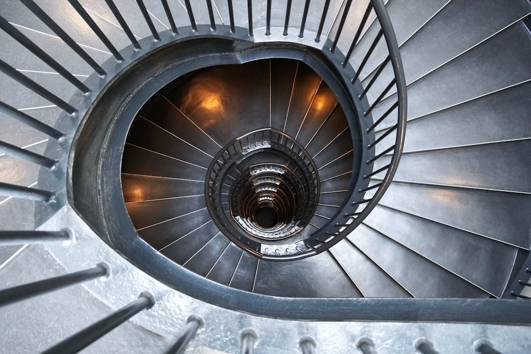 Photo taken in one of the staircase of the Zeitz Museum in Cape town - South Africa