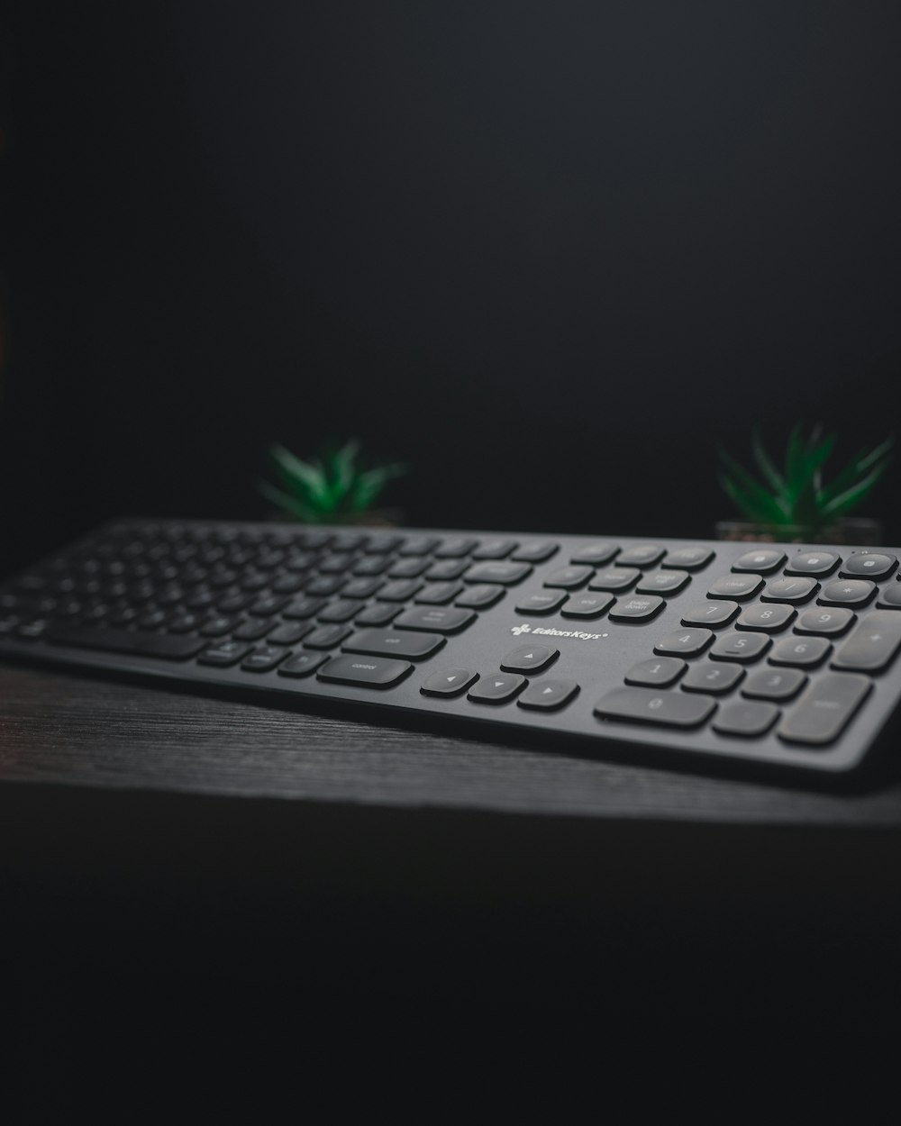 black computer keyboard