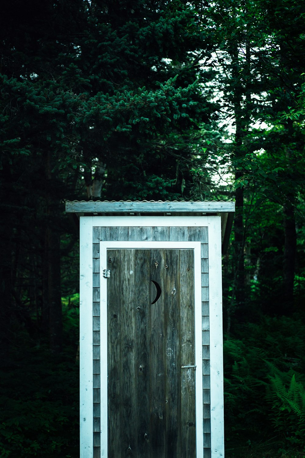 white and brown wooden door