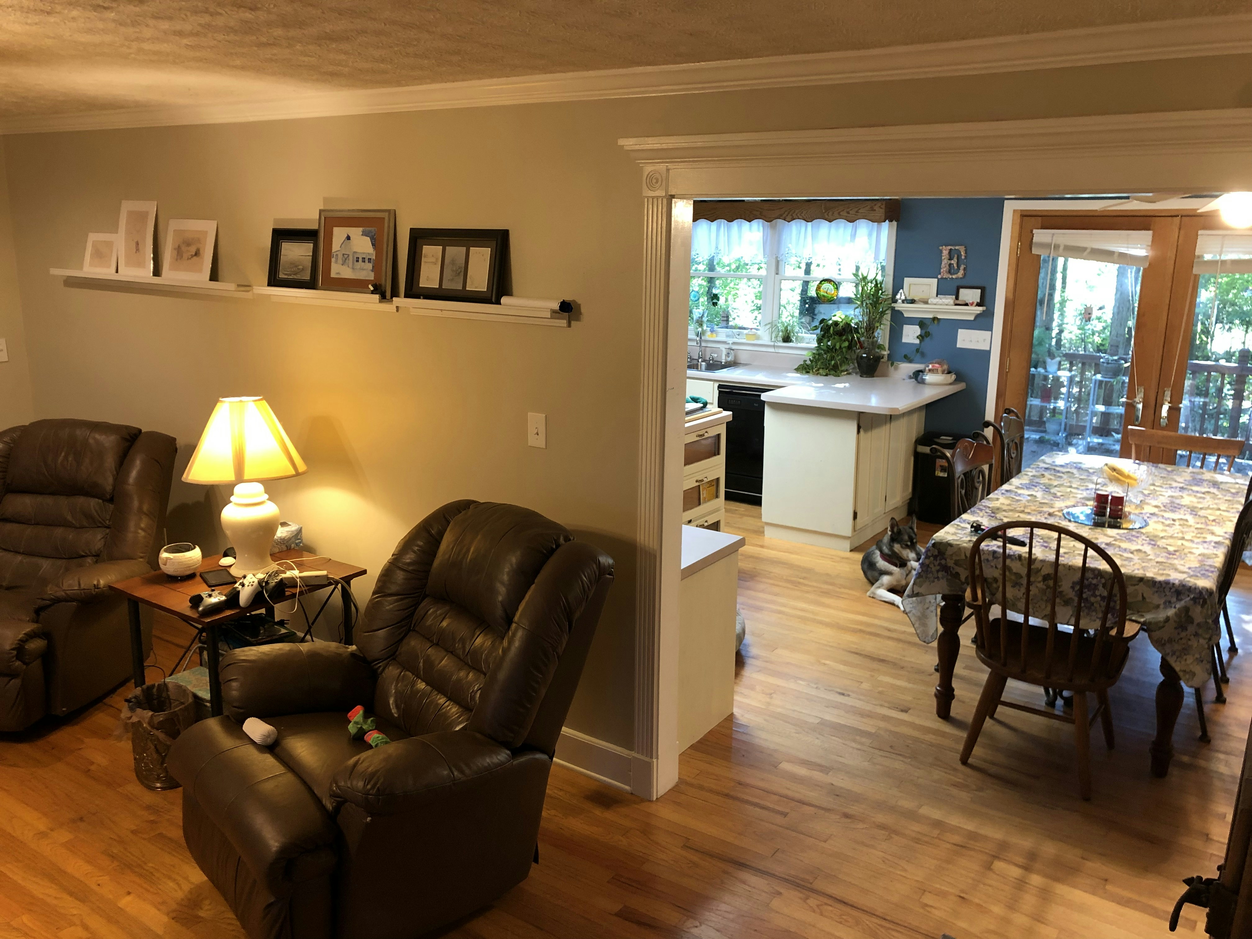 Elegant Leather Recliner