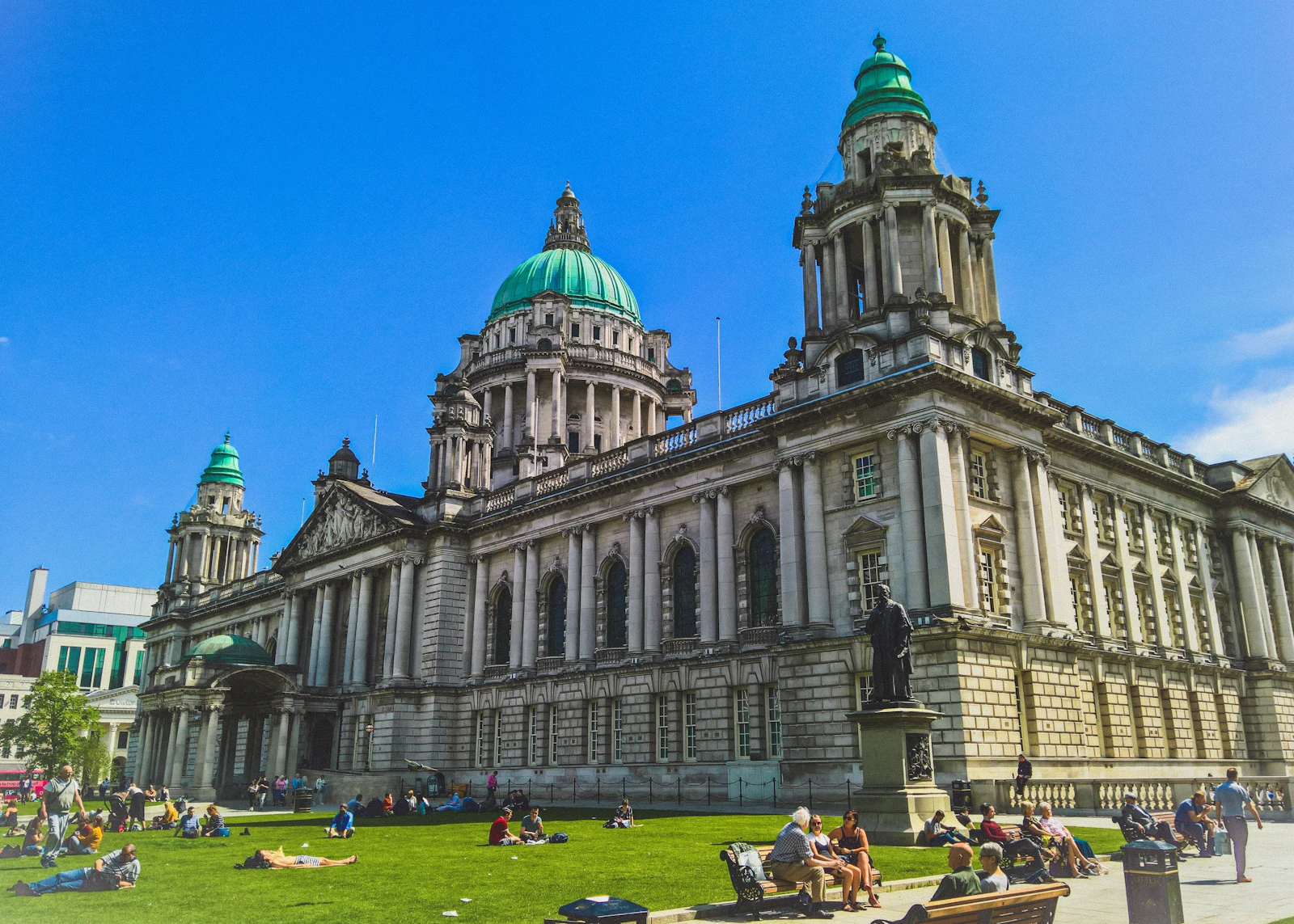 Belfast City Hall in the city centre