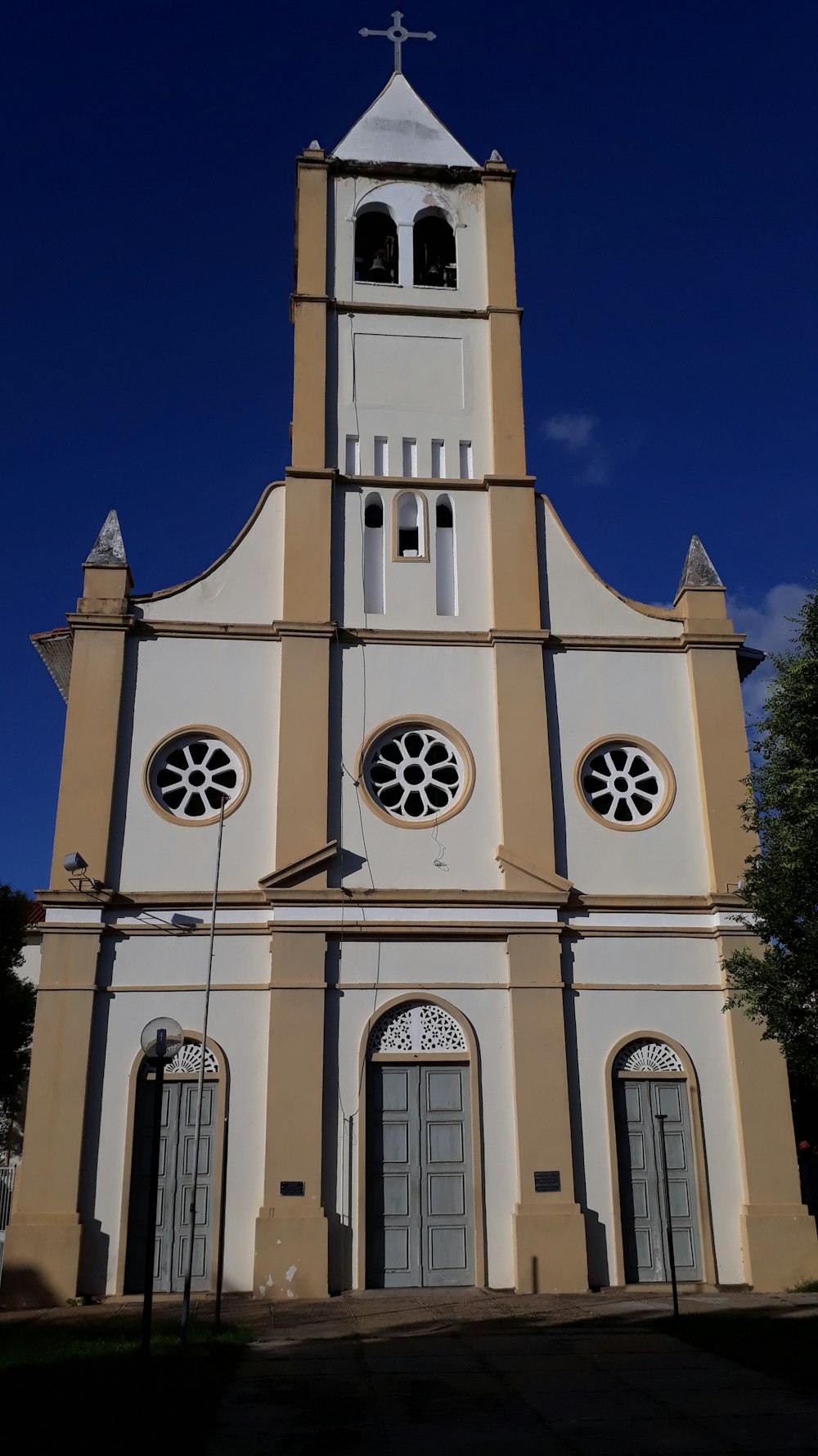 white church