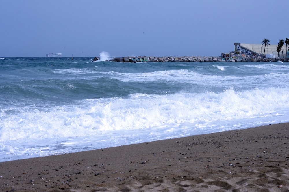 body of water near shore