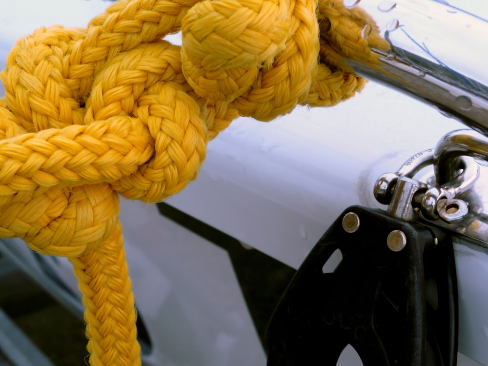 yellow rope