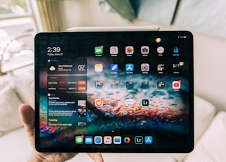 black iPad