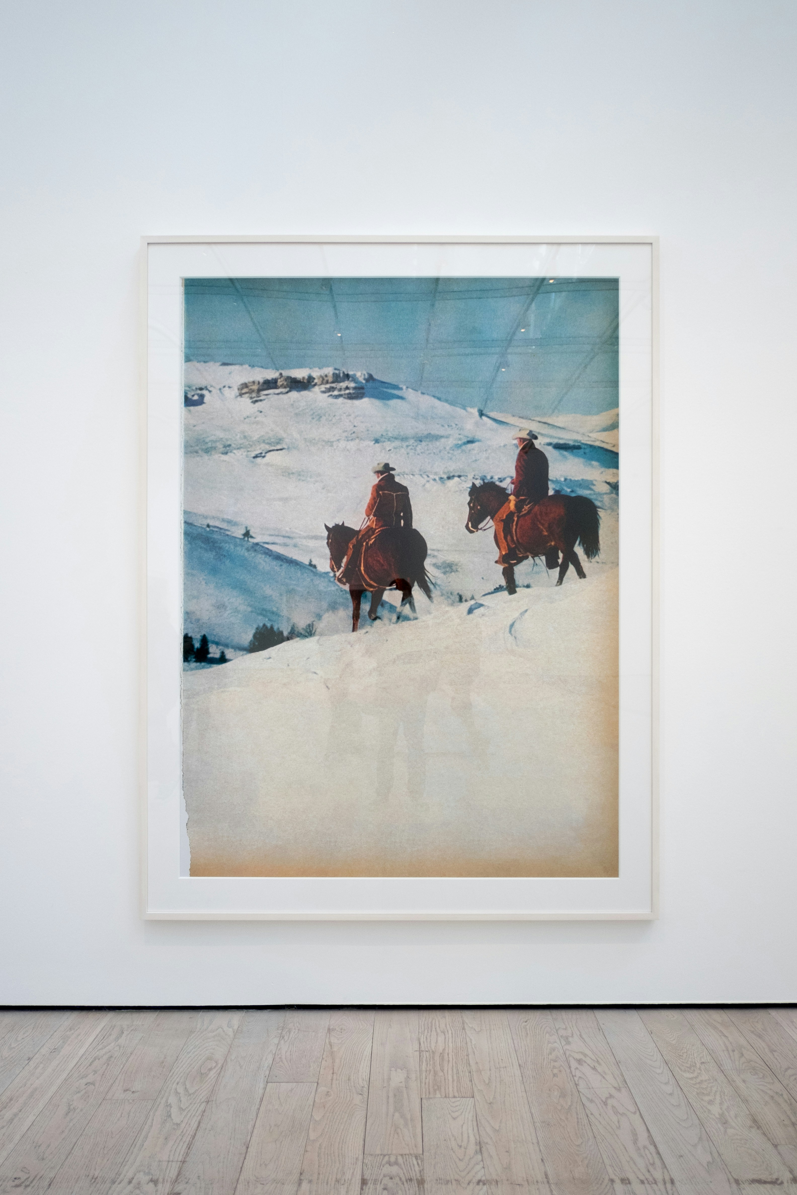 We went and saw the Richard Prince collection at the Los Angeles County Museum of Art — I thought it would be amusing to photograph a photograph of a photograph.