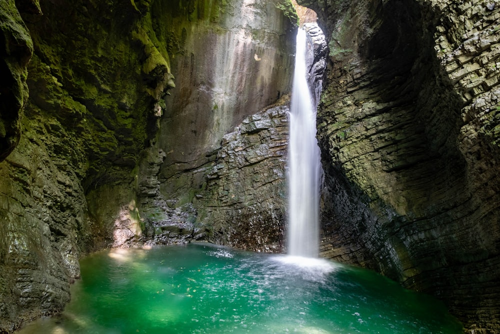 waterfalls during daytime