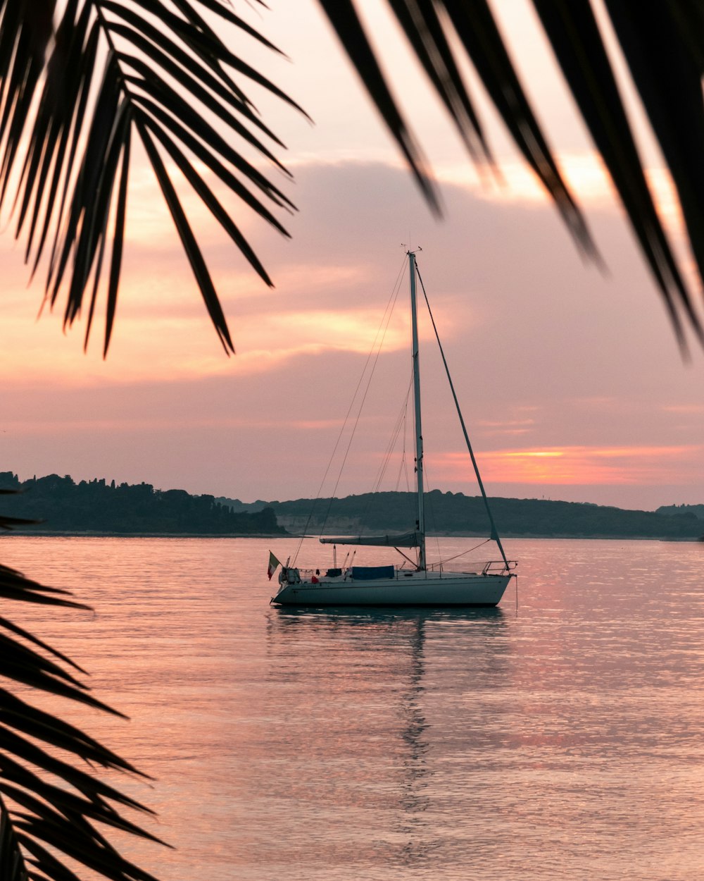 gray sailboat on body of water