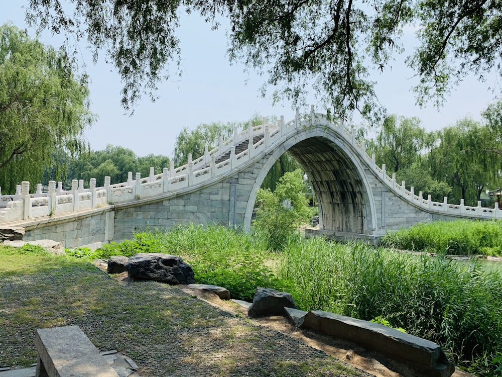 bridge near garden