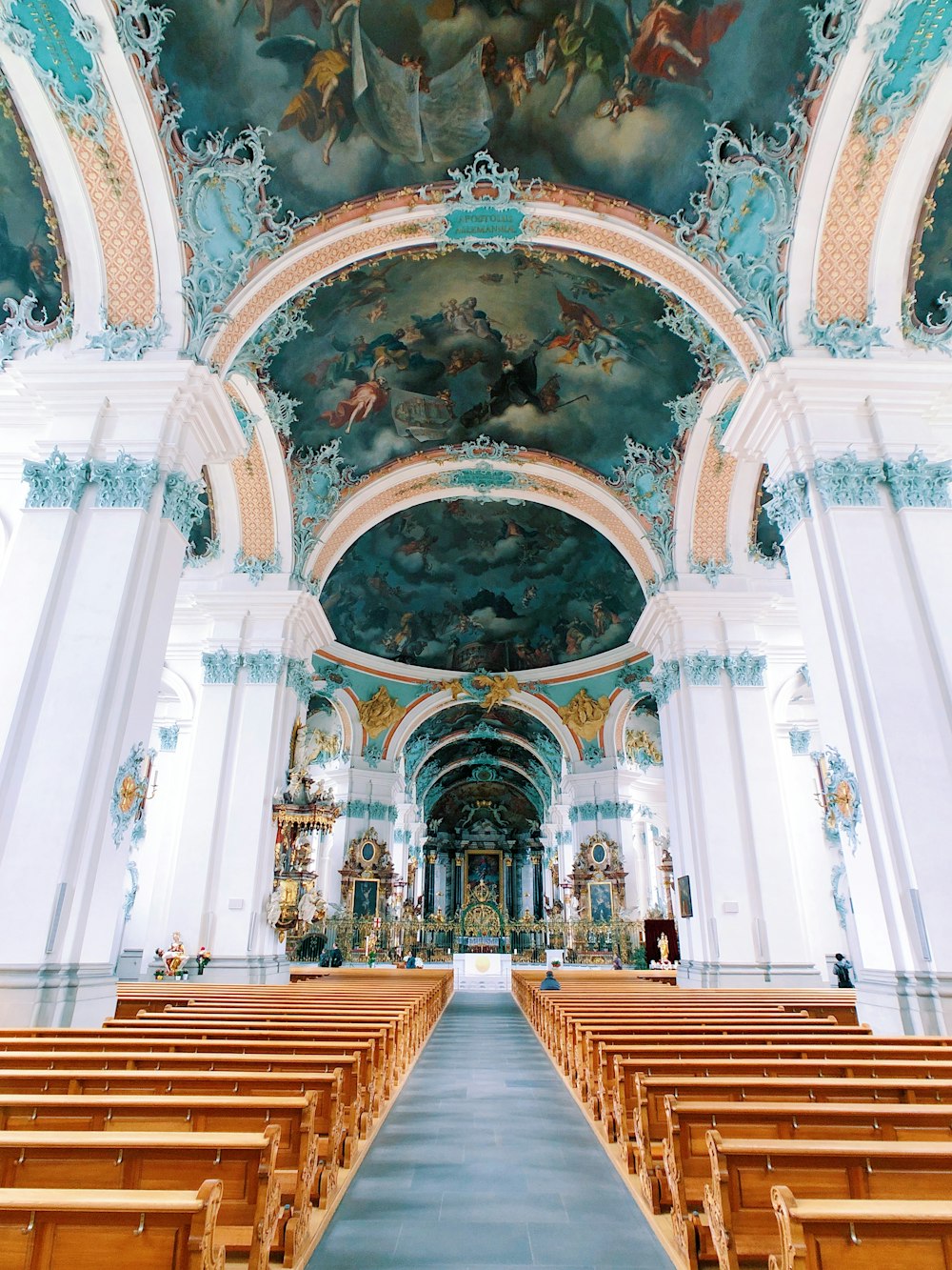 pews inside church