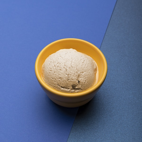 Bowl of ice cream